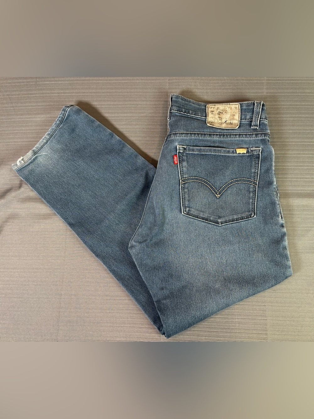 USA Levi’s 514 Made in Men’s 34 Slim Straight Jeans USA Made 100% Cotton
